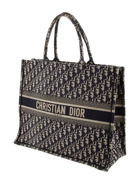 christian dior tote bag large